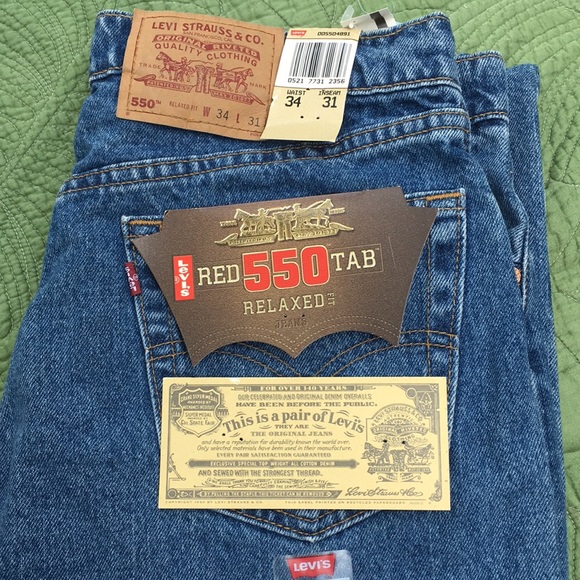 Vintage 550 Levi’s men’s jeans